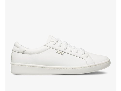 Keds Ace Leather Women's Tennis Shoes White | AU-78015