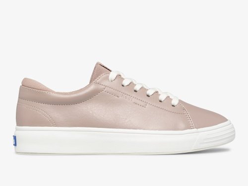 Keds Alley Coated Twill Women's Lace Up Shoes Light Purple | AU-88838