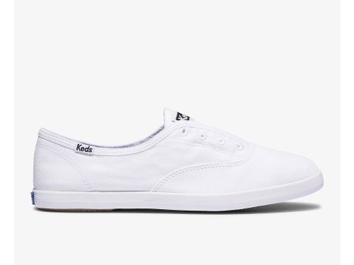 Keds Chillax Basics Feat. Organic Cotton Women's Slip On Sneakers White | AU-25200