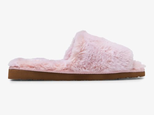 Keds Fuzzy Slide Slipper Women's Slippers Pink | AU-57253
