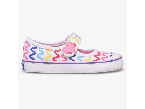 Keds Harper Girls' Mary Jane Shoes White | AU-06256