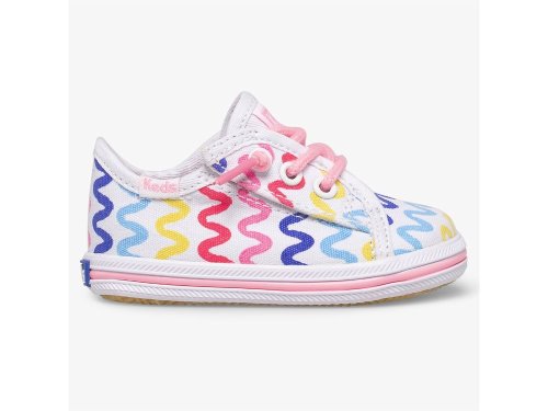 Keds Kickstart Crib Girls' Sneakers White | AU-09121