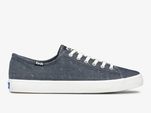 Keds Kickstart Dobby Jacquard Women's Tennis Shoes Navy | AU-48145