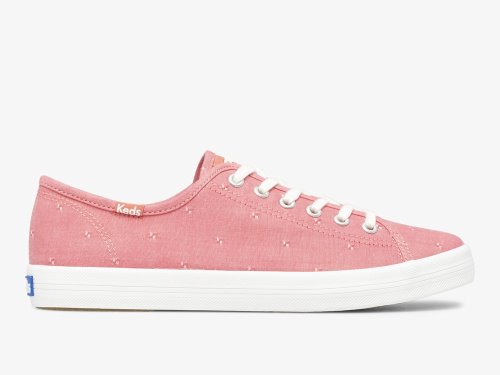 Keds Kickstart Dobby Jacquard Women's Tennis Shoes Red | AU-84054