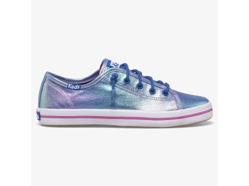 Keds Kickstart Seasonal Girls' Sneakers Blue / Multicolor | AU-09422