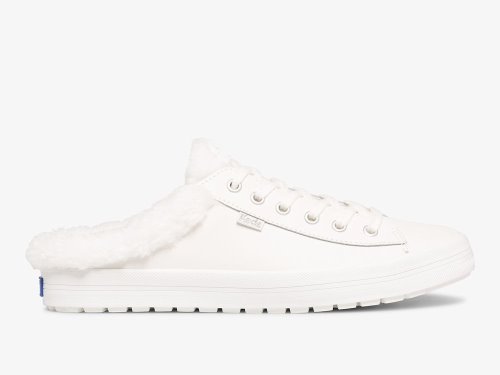 Keds Kickstart TRX Mule Leather Women's Slippers White | AU-06861