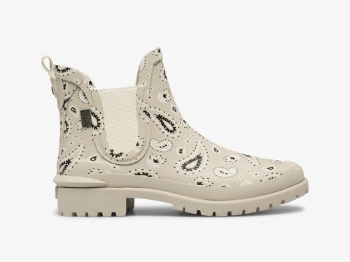 Keds Rowan Rain Boot Bandana Women's Rain Boots Beige | AU-94312