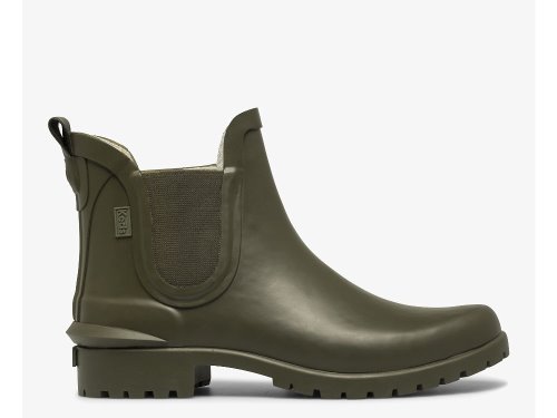 Keds Rowan Rain Boot Women's Rain Boots Olive | AU-29962