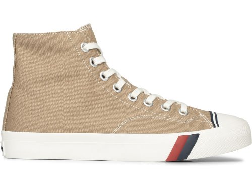 Keds Royal Hi Canvas Men's Sneakers Brown | AU-73020
