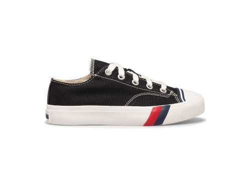 Keds Royal Lo Boys' Sneakers Black | AU-96002