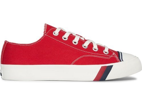 Keds Royal Lo Canvas Women's Lace Up Shoes Red | AU-05487