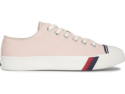 Keds Royal Lo Canvas Women's Lace Up Shoes Light Rose | AU-50690