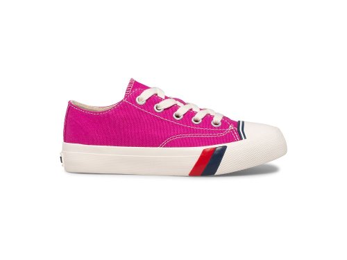 Keds Royal Lo Girls' Sneakers Fuschia | AU-62940