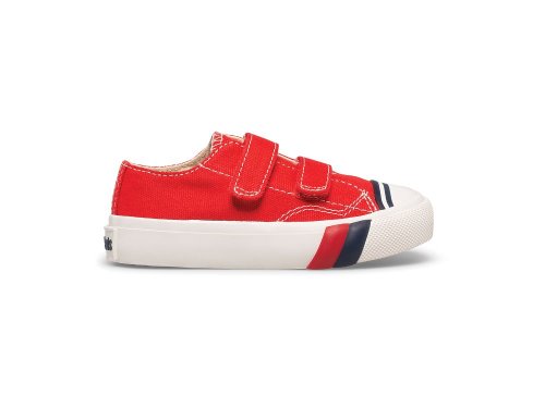 Keds Royal Lo HL Boys' Slip On Sneakers Red | AU-08089