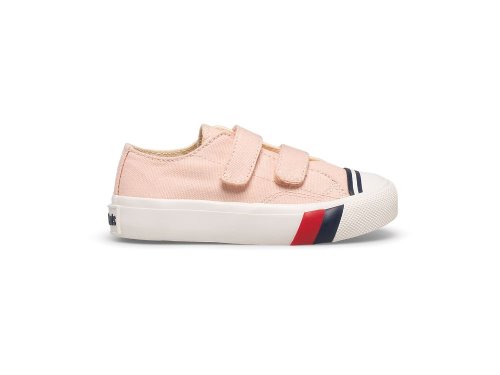 Keds Royal Lo HL Boys' Slip On Sneakers Light Rose | AU-15527