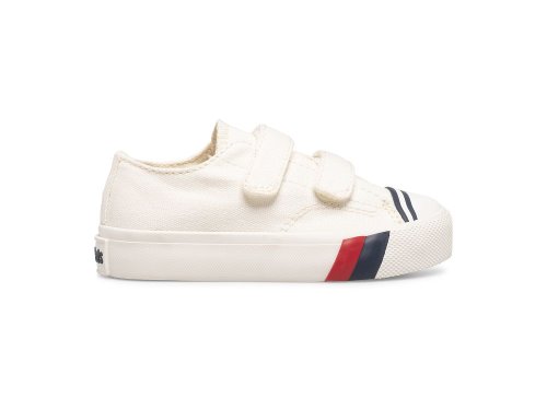 Keds Royal Lo HL Boys' Slip On Sneakers White | AU-90496