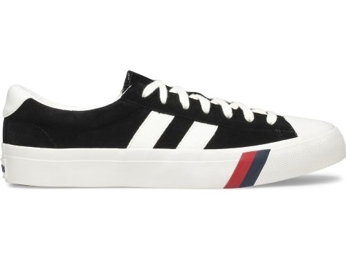 Keds Royal Plus Suede Women's Lace Up Shoes Black | AU-64599