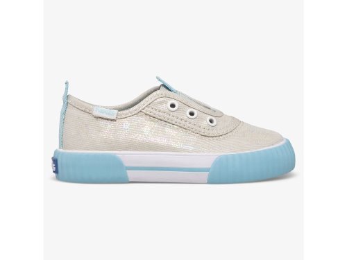Keds Topkick Washable Slip On Jr Girls' Slip On Sneakers Grey / Multicolor | AU-31233