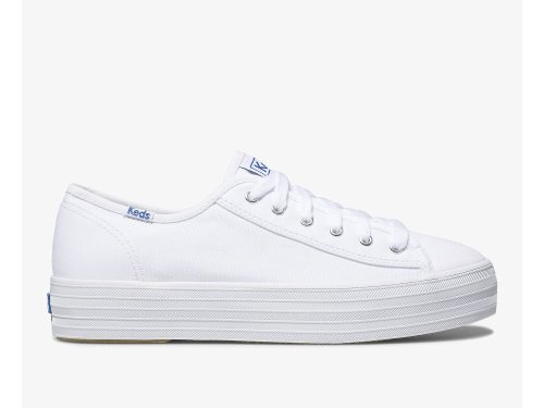 Keds Triple Kick Women's Tennis Shoes White | AU-94750